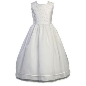 Satin Line A Dress